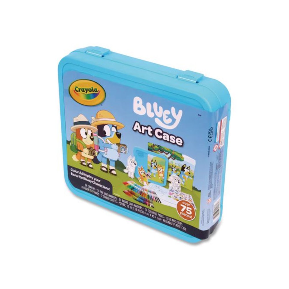 Bluey Art Case, 75 Pieces. Picture 3