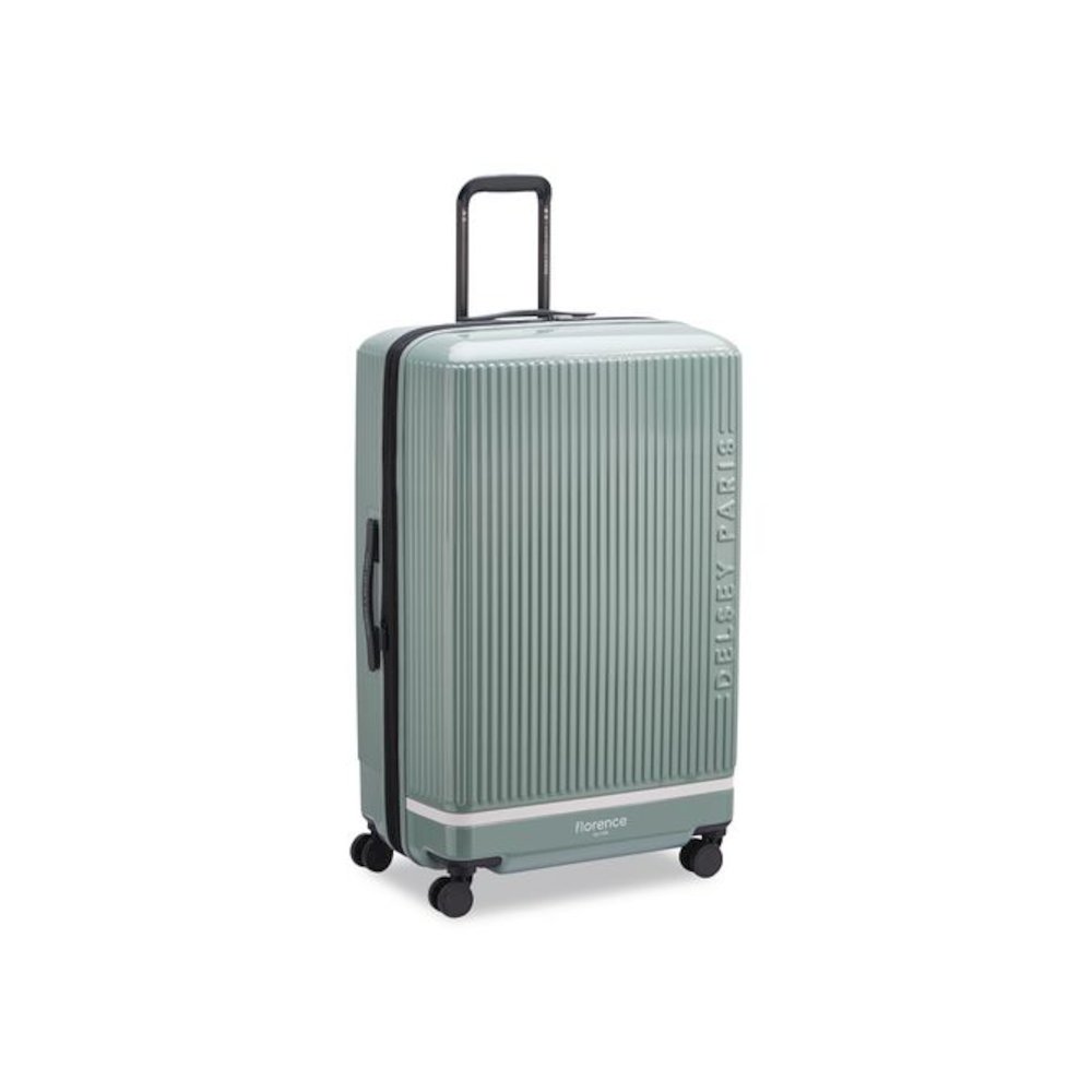 Florence by Mills x DELSEY PARIS Spin Me Away 29" Hardside Suitcase, 19.5 x 12.5 x 31.25, Sage Green. Picture 2