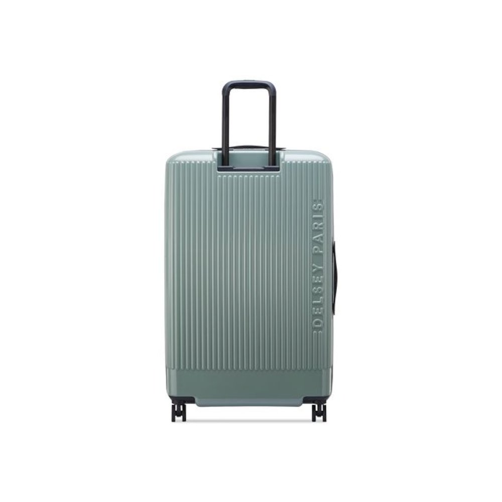 Florence by Mills x DELSEY PARIS Spin Me Away 29" Hardside Suitcase, 19.5 x 12.5 x 31.25, Sage Green. Picture 4