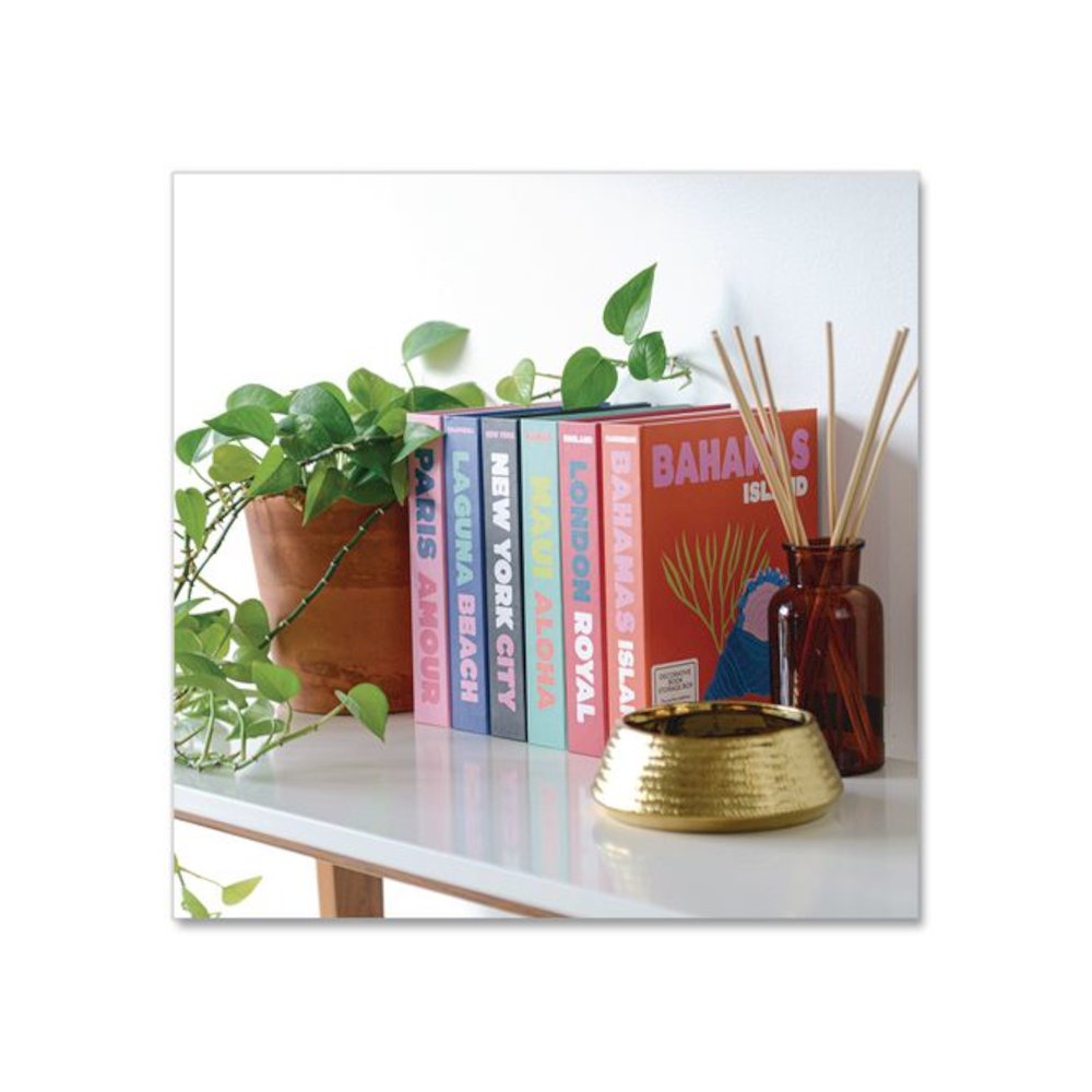 Magnetic Storage Book Box, London, 7.5 x 1.75 x 9.75, Red. Picture 4