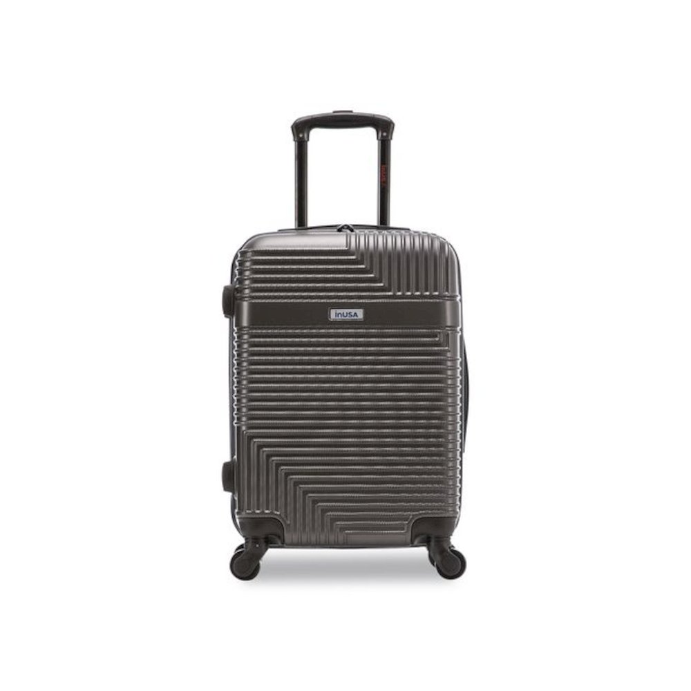 Resilience 20" Hardside Carry-On Suitcase, 14.96 x 8.66 x 21.65, Charcoal. Picture 7