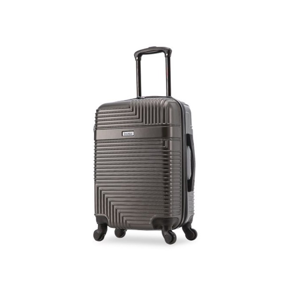 Resilience 20" Hardside Carry-On Suitcase, 14.96 x 8.66 x 21.65, Charcoal. Picture 1