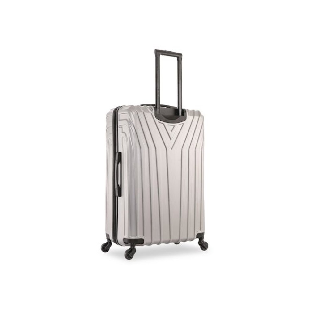 Vasty Three-Piece Hardside Spinner Luggage Set, Gray. Picture 5