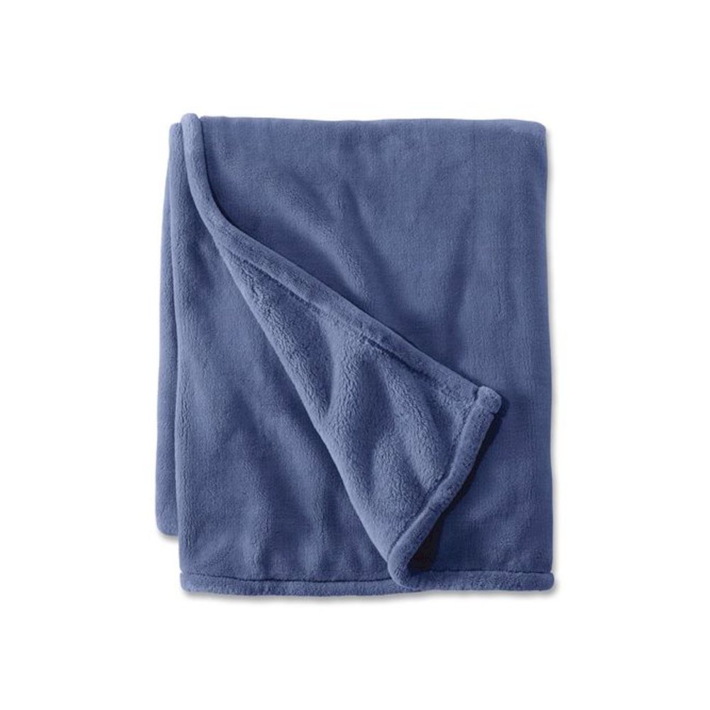 Wicked Plush Throw, 50 x 60, Deep Blue. Picture 1
