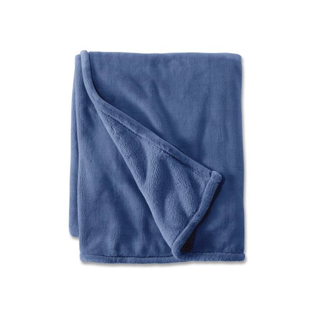 Wicked Plush Throw, 60 x 80, Deep Blue. Picture 1