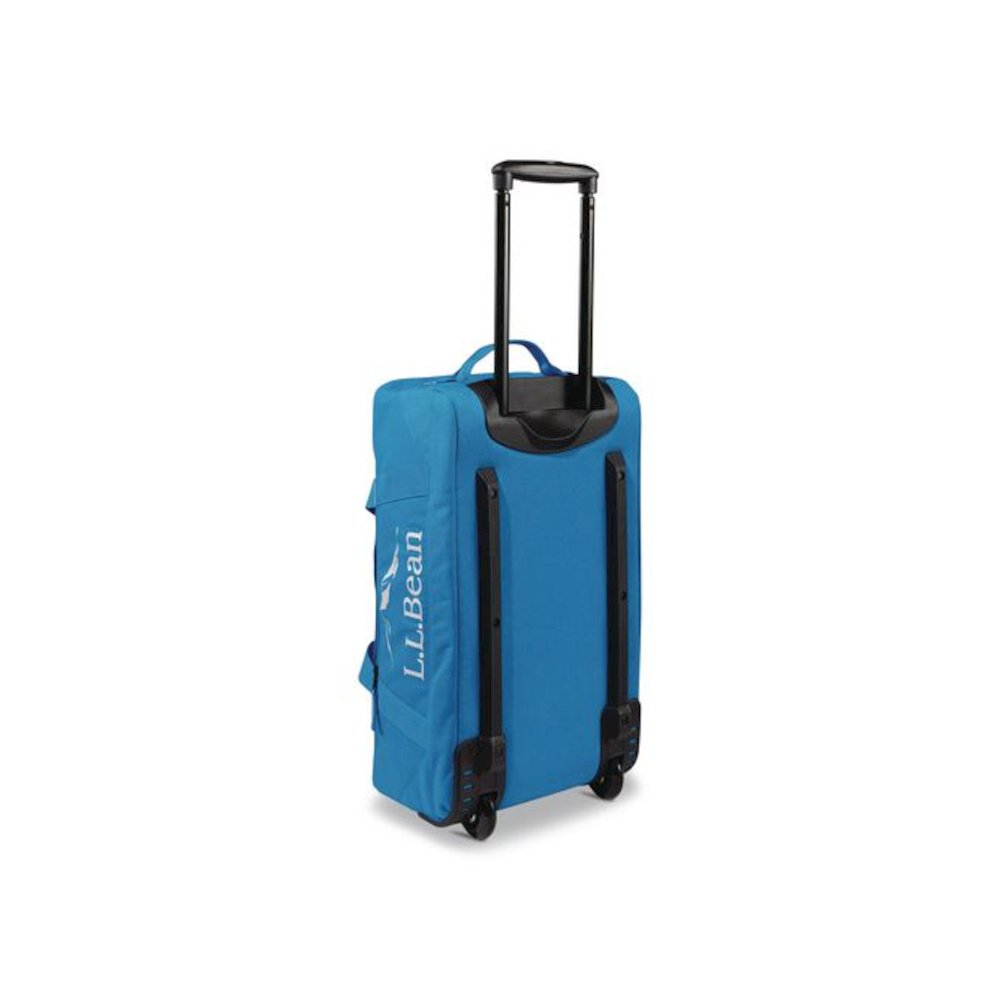Adventure 22" Polyester Telescoping Carry-On Travel Duffel with Wheels, 22 x 12 x 9, Medium Blue. Picture 2