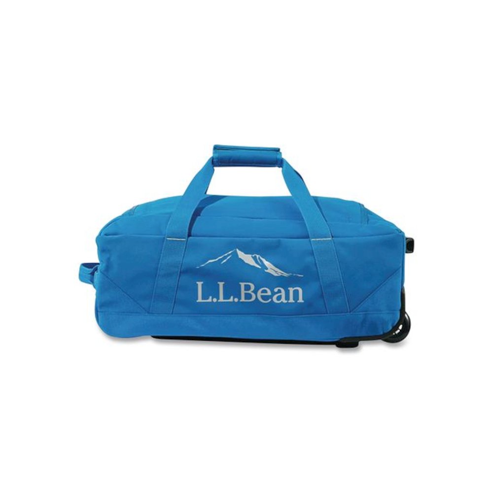 Adventure 22" Polyester Telescoping Carry-On Travel Duffel with Wheels, 22 x 12 x 9, Medium Blue. Picture 4