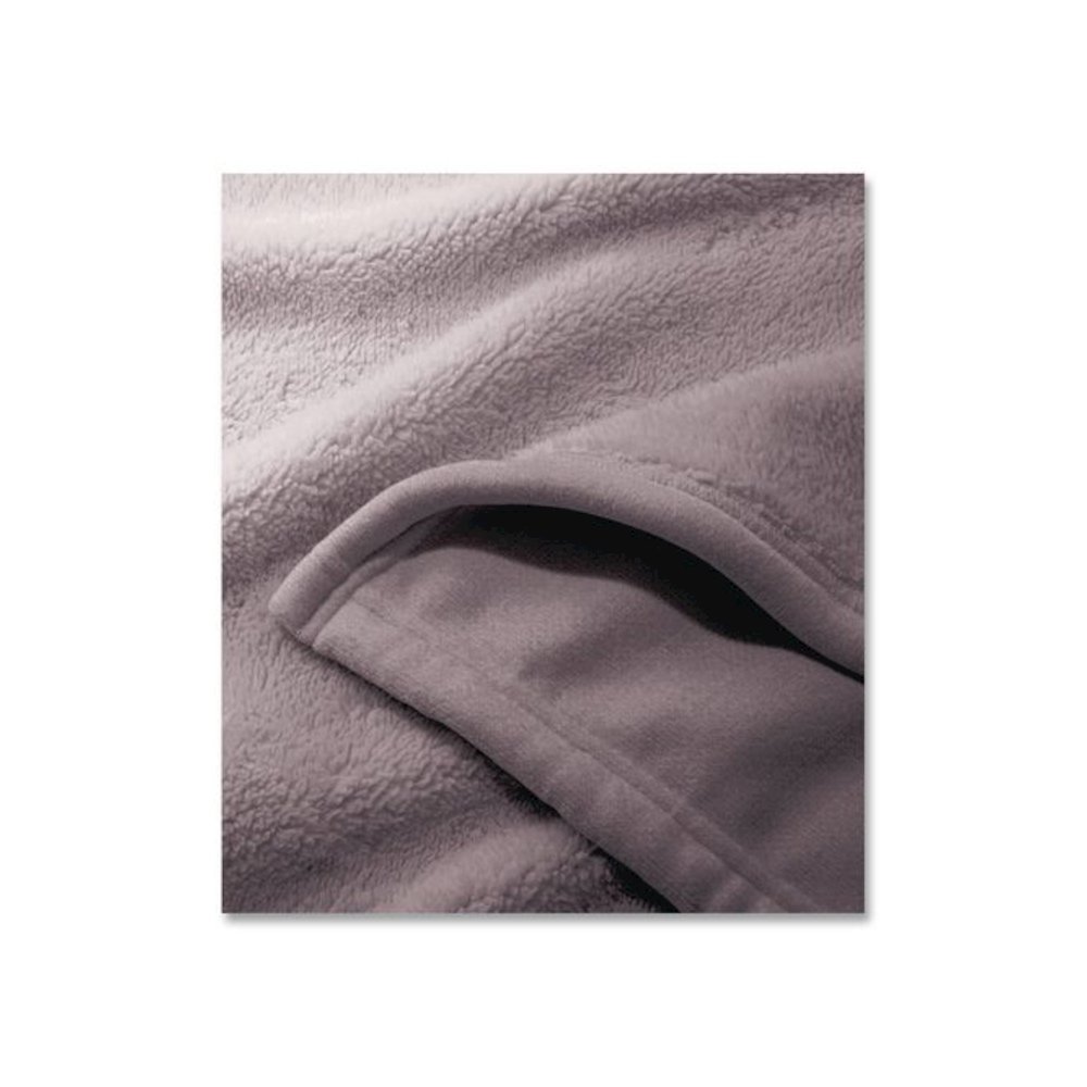 Cozy Chenille Wearable Throw, 58 x 60, Gray. Picture 4