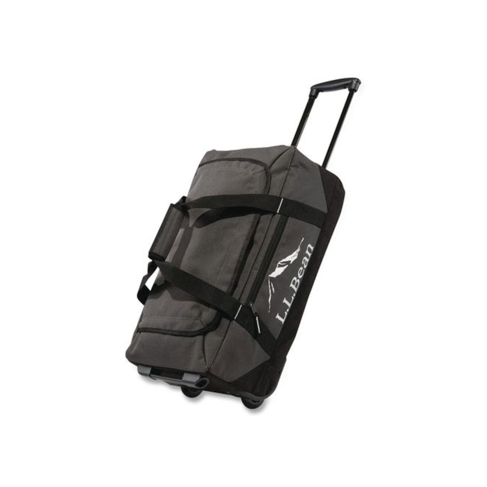 Adventure 22" Polyester Telescoping Carry-On Travel Duffel with Wheels, 22 x 12 x 9, Alloy Gray. Picture 1