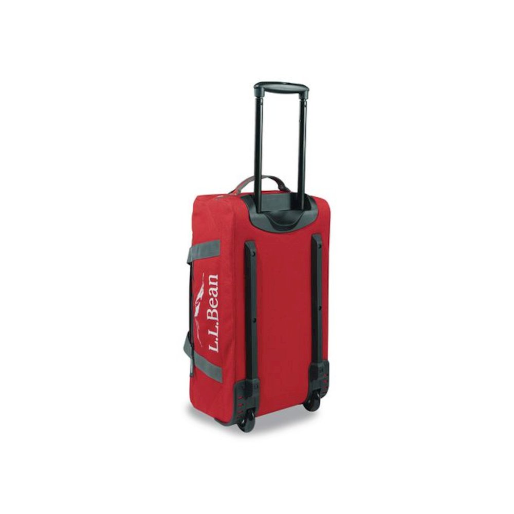 Adventure 22" Polyester Telescoping Carry-On Travel Duffel with Wheels, 22 x 12 x 9, Dark Red. Picture 2