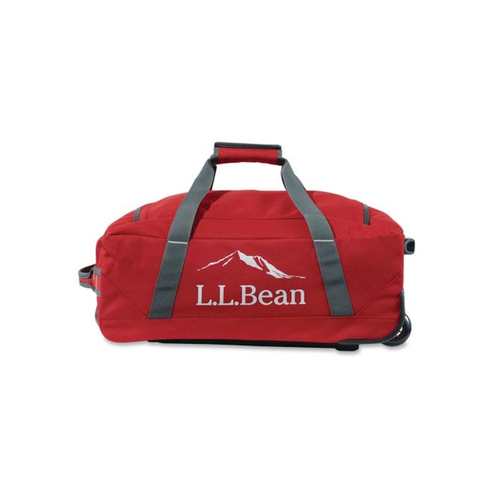 Adventure 22" Polyester Telescoping Carry-On Travel Duffel with Wheels, 22 x 12 x 9, Dark Red. Picture 3