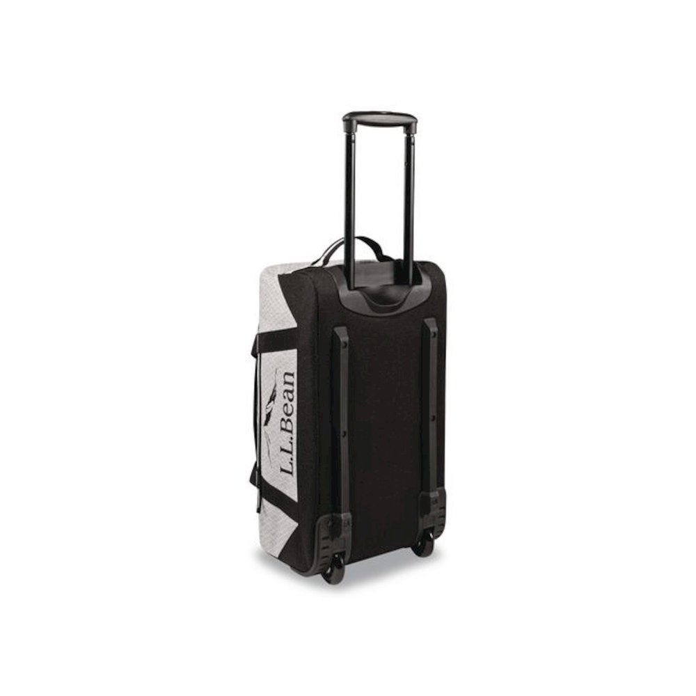 Adventure 22" Polyester Telescoping Carry-On Travel Duffel with Wheels, 22 x 12 x 9, Heather Gray Diamond. Picture 2