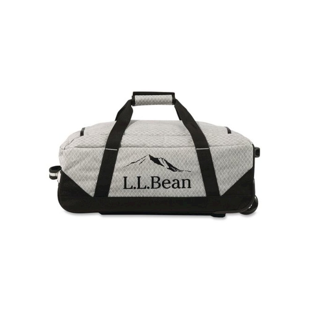 Adventure 22" Polyester Telescoping Carry-On Travel Duffel with Wheels, 22 x 12 x 9, Heather Gray Diamond. Picture 3
