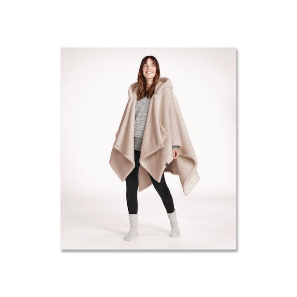 Cozy Sherpa Wearable Throw, 58 x 60, Heritage Tan. Picture 2
