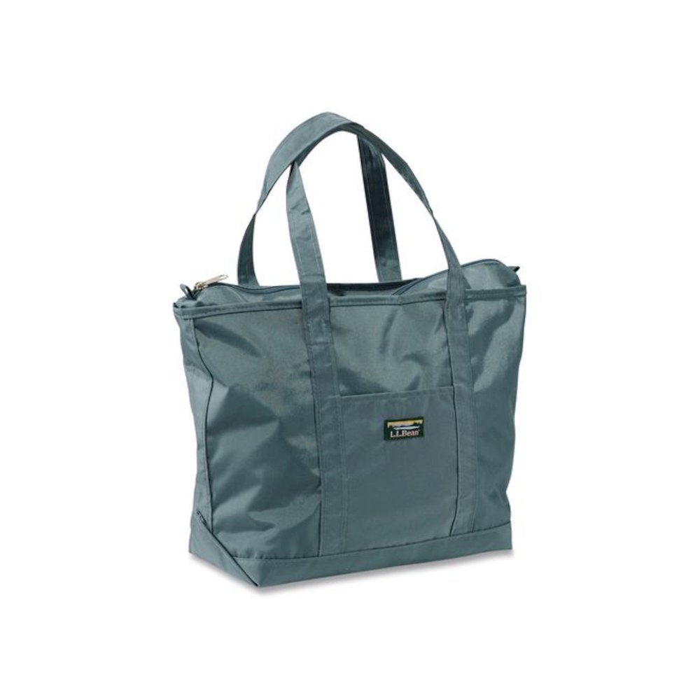 Large Nylon Everyday Lightweight Tote, 17" x 7.5" x 15", Soft Spruce. Picture 1