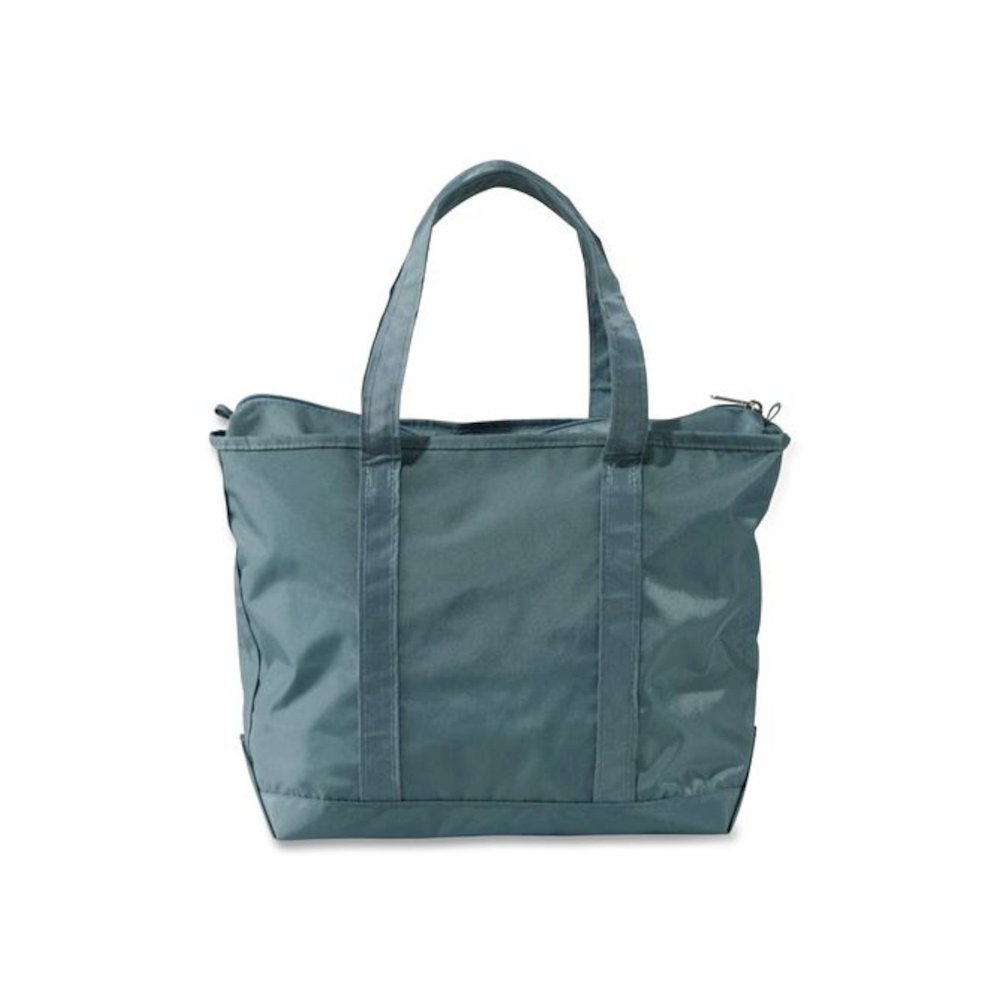 Large Nylon Everyday Lightweight Tote, 17" x 7.5" x 15", Soft Spruce. Picture 2