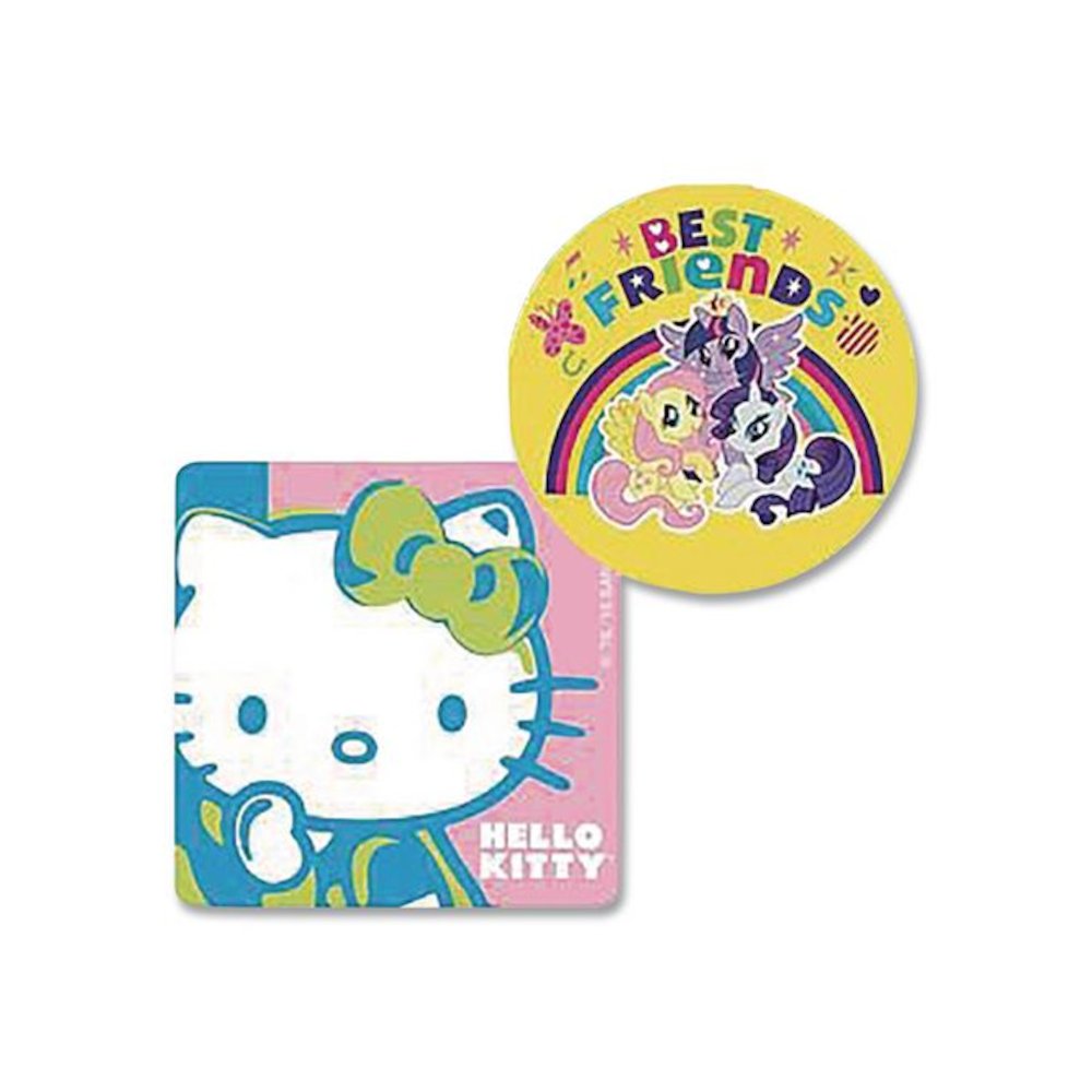 Girl Sticker Sampler, Assorted Colors/Designs, 1,000/Box. Picture 2