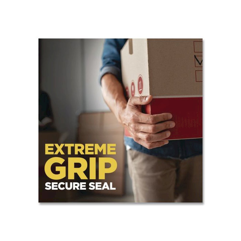 Box Lock Packaging and Shipping Tape, 3" Core, 1.88" x 38.2 yd, Clear, 3/Pack. Picture 3