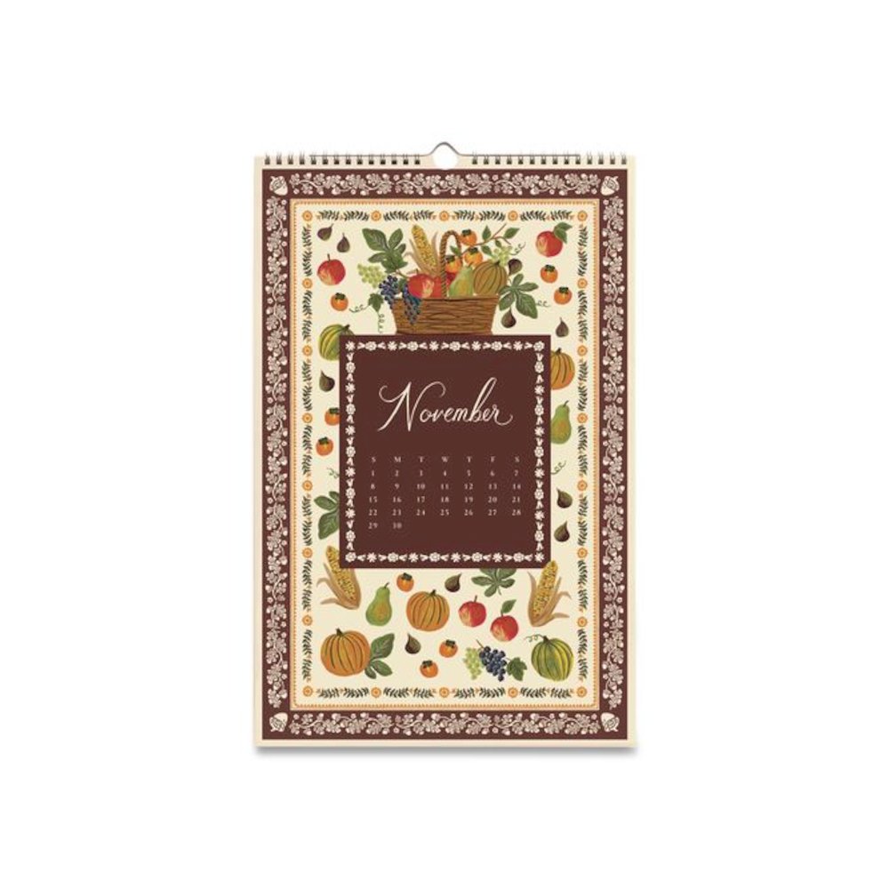 Flora Monthly Wall Calendar, 11 x 17, Multicolor Sheets, 12-Month (Jan to Dec): 2026. Picture 7