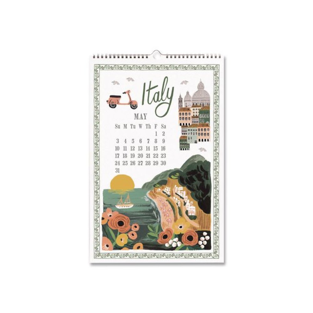 World Travel Monthly Wall Calendar, 11 x 17, Multicolor Sheets, 12-Month (Jan to Dec): 2026. Picture 4