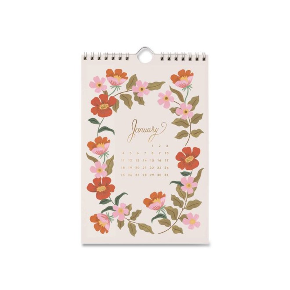 Strawberry Fields Monthly Wall Calendar, 6 x 9, Multicolor Sheets, 12-Month (Jan to Dec): 2026. Picture 2