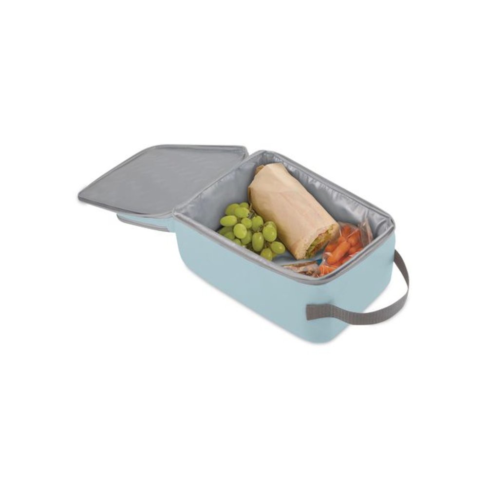 Kids Icon Series Insulated Soft Lunch Bag, 7 x 5 x 10.5, Light Blue. Picture 3