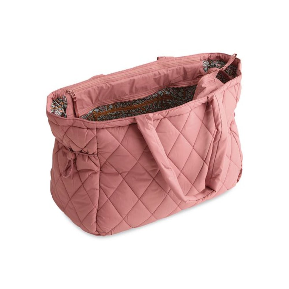 Knollton Travel Tote Bag, 17 x 6 x 15, Withered Rose. Picture 4