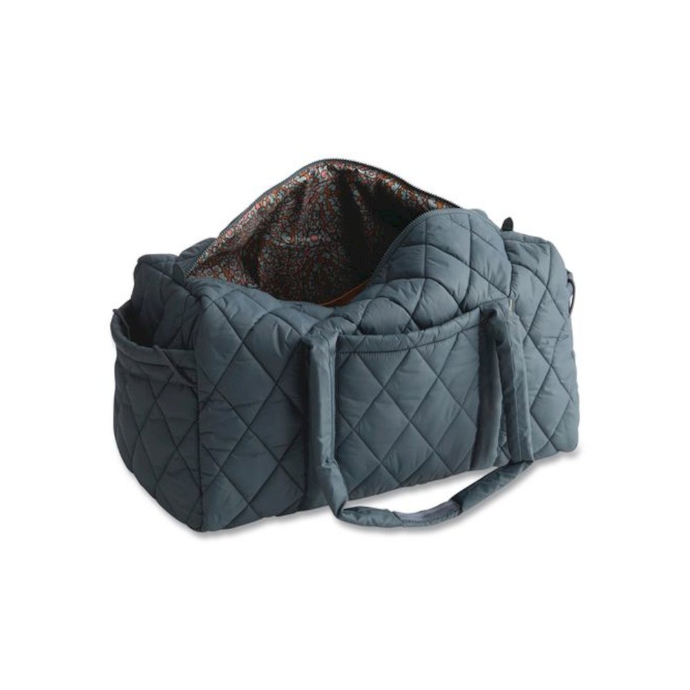 Large Original Nylon Carry-On Duffel, 22 x 11.5 x 11.5, Dark Slate. Picture 4