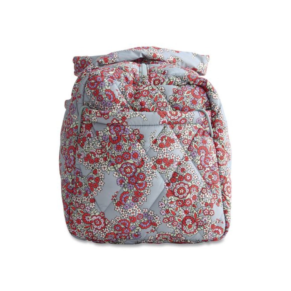 Large Original Nylon Carry-On Duffel, 22 x 11.5 x 11.5, Paisley Bouquet. Picture 5