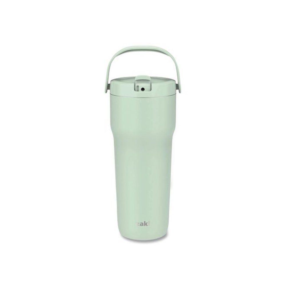 Sutton Stainless Steel Double Wall Insulated Tumbler, 30 oz, Icicle. Picture 1