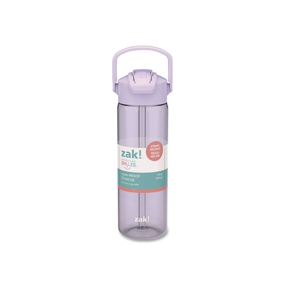 Liberty Plastic Water Bottle, 24 oz, Lavender. Picture 3