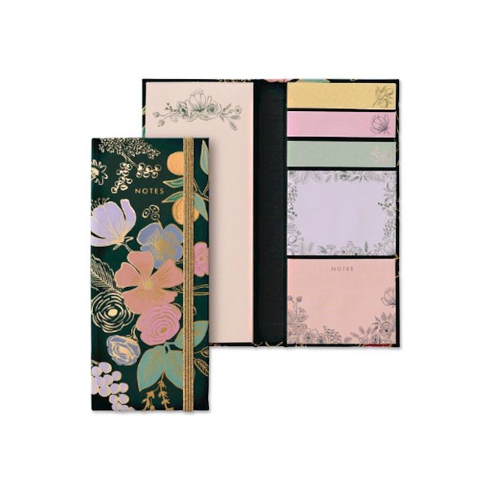 Colette Note-Folio Sticky Notes Combo Pack, (1) 2.67" x 6.5", (2) 2.67" x 2.09", (3) 2.67" x 0.63", Multicolor, 50 Sheets/Pad. Picture 3