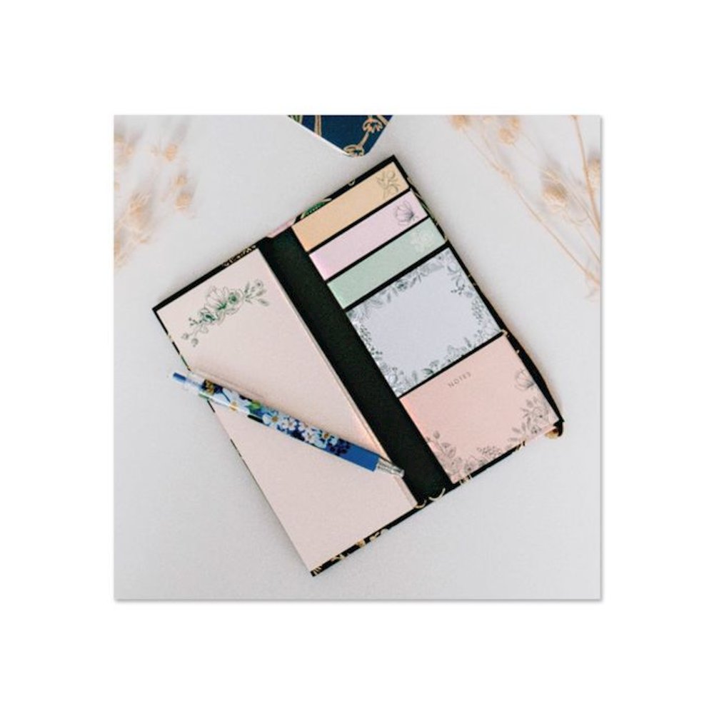 Colette Note-Folio Sticky Notes Combo Pack, (1) 2.67" x 6.5", (2) 2.67" x 2.09", (3) 2.67" x 0.63", Multicolor, 50 Sheets/Pad. Picture 4