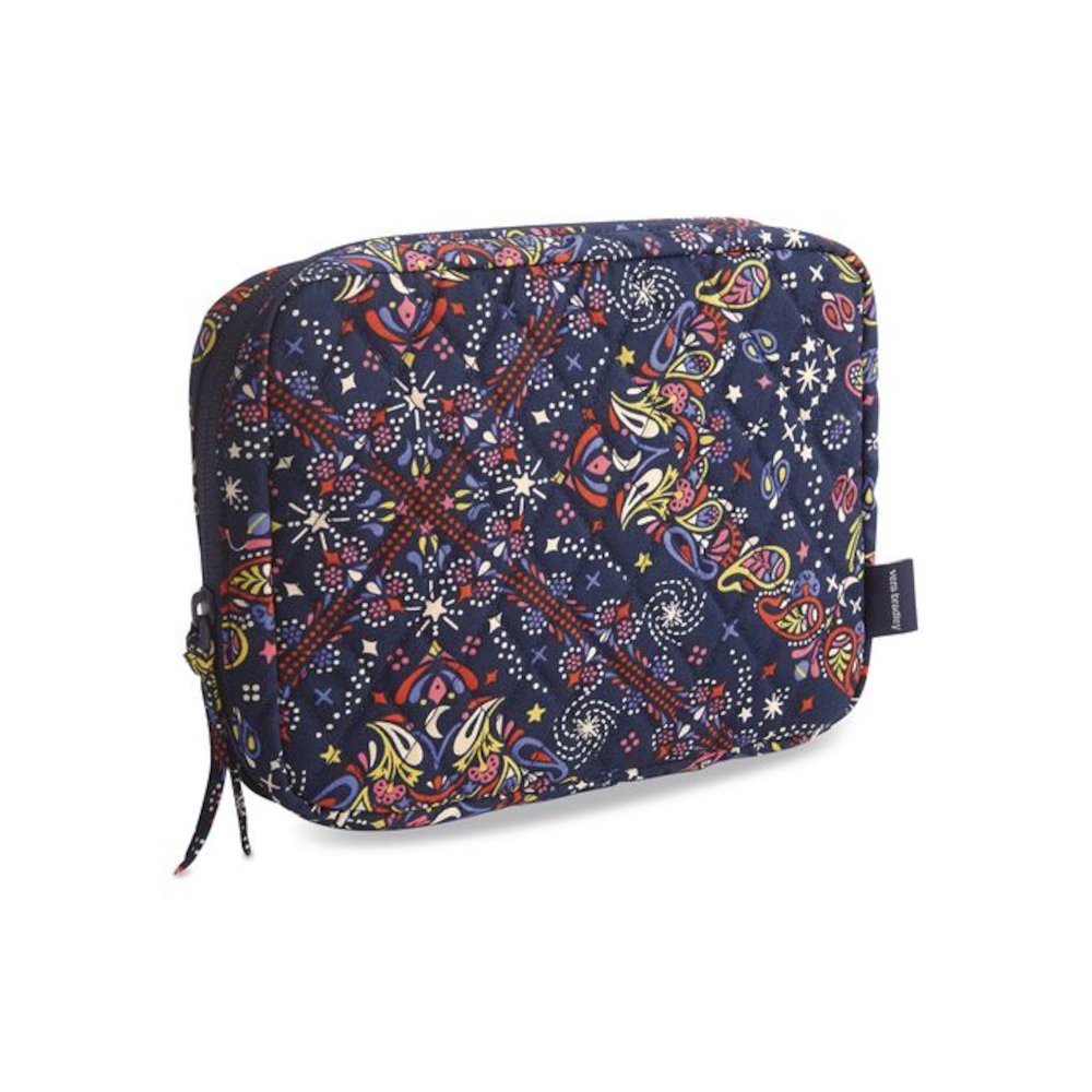 Cord Organizer, 8.5 x 2 x 6.5, Starry Paisley. Picture 1