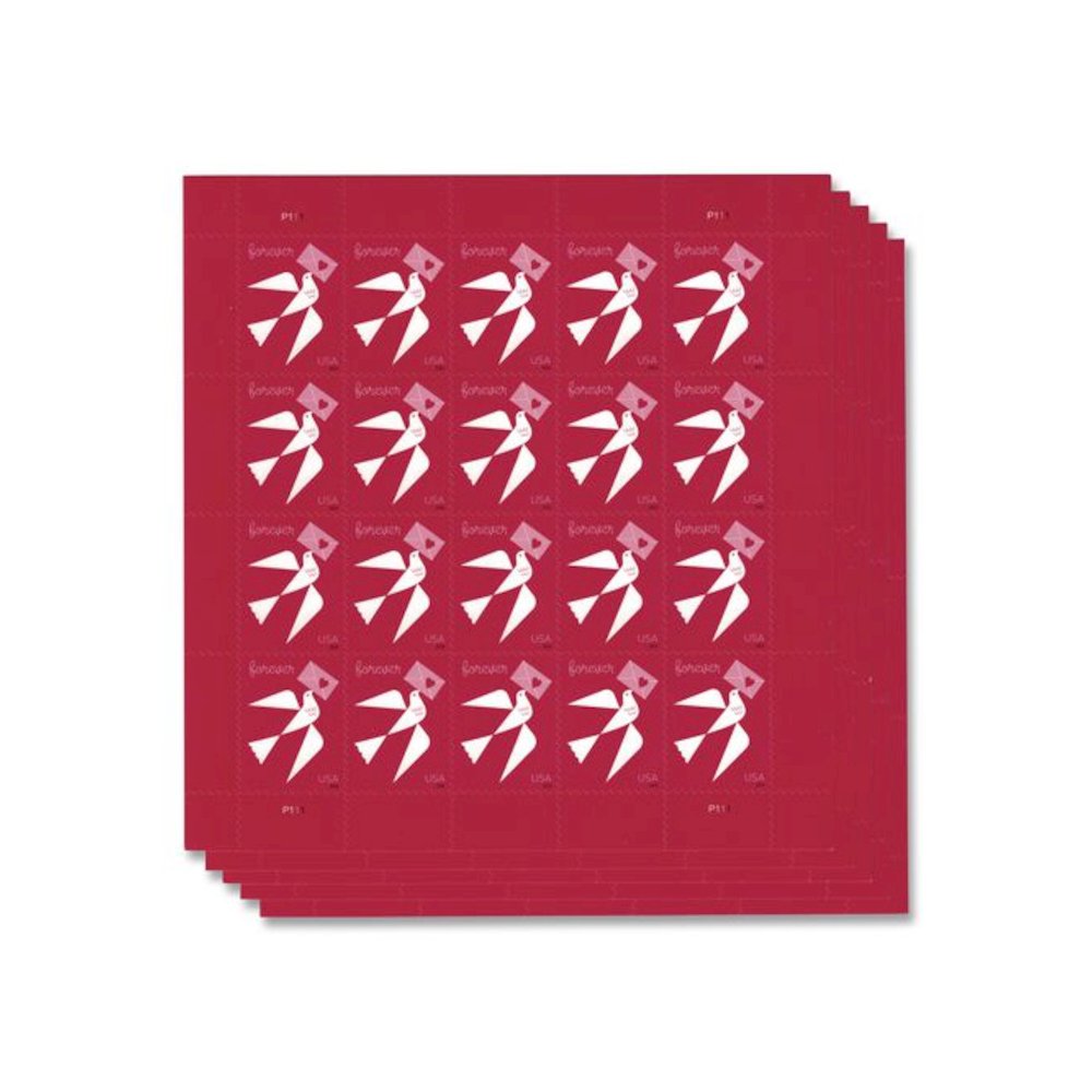 1 oz First-Class Forever Stamps, Love, 100/Pack. Picture 1