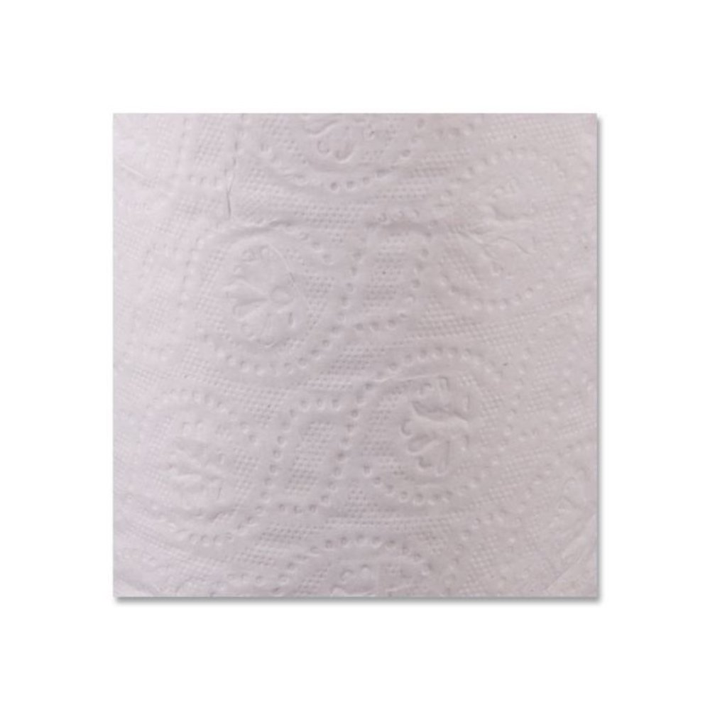 Two-Ply Toilet Tissue, Septic Safe, White, 125 ft Roll Length, 500 Sheets/Roll, 96 Rolls/Carton. Picture 7