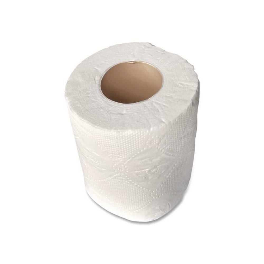 Standard Bath Tissue, 2-Ply, White, 400 Sheets/Roll, 96 Rolls/Carton. Picture 7