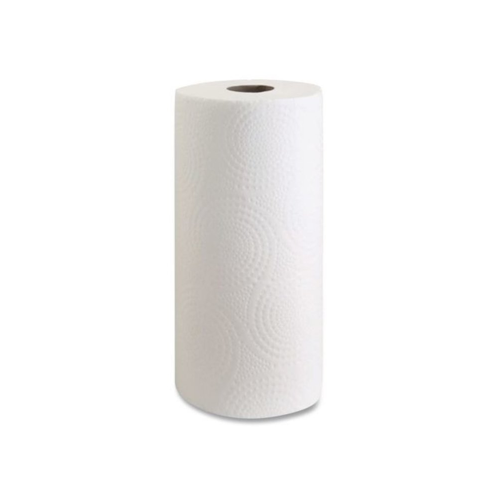 Kitchen Roll Towels, 2-Ply, 11 x 7.8, White, 85/Roll, 30 Rolls/Carton. Picture 2