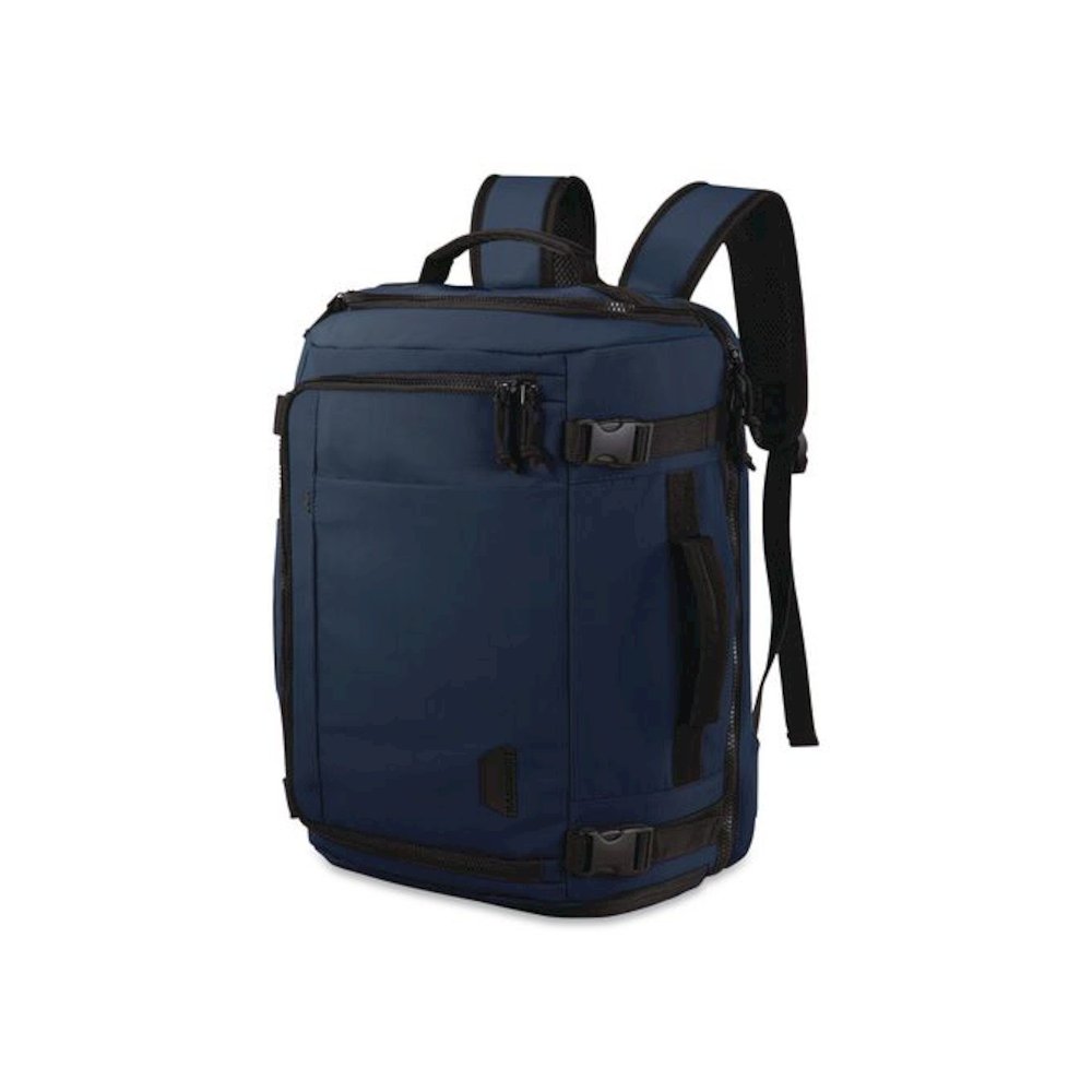 Blast Laptop Backpack, Fits Devices Up to 15.9", 12.2 x 8.1 x 16.5, Navy Blue. Picture 2