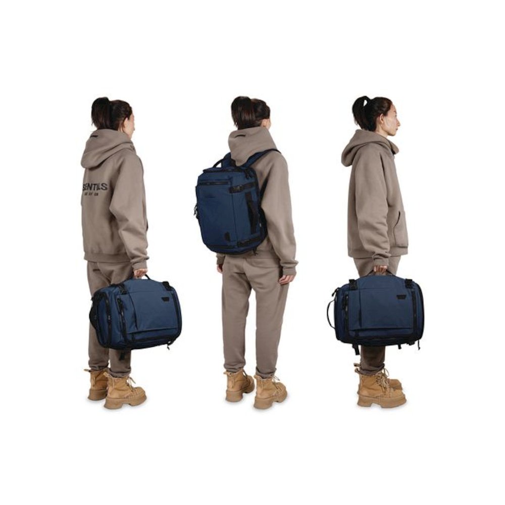 Blast Laptop Backpack, Fits Devices Up to 15.9", 12.2 x 8.1 x 16.5, Navy Blue. Picture 6