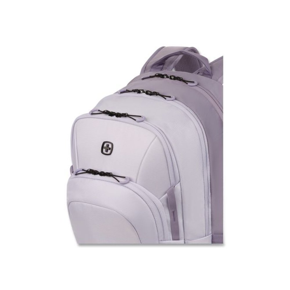 Adventure Laptop Backpack, Fits Devices Up to 16", 12.5 x 7.5 x 18.5, Lavender. Picture 4