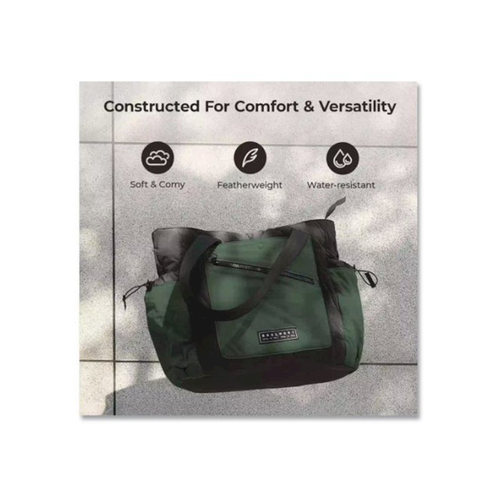Vega Tote Bag, Fits Devices Up to 15.6", 6 x 15.7 x 14, Black. Picture 4