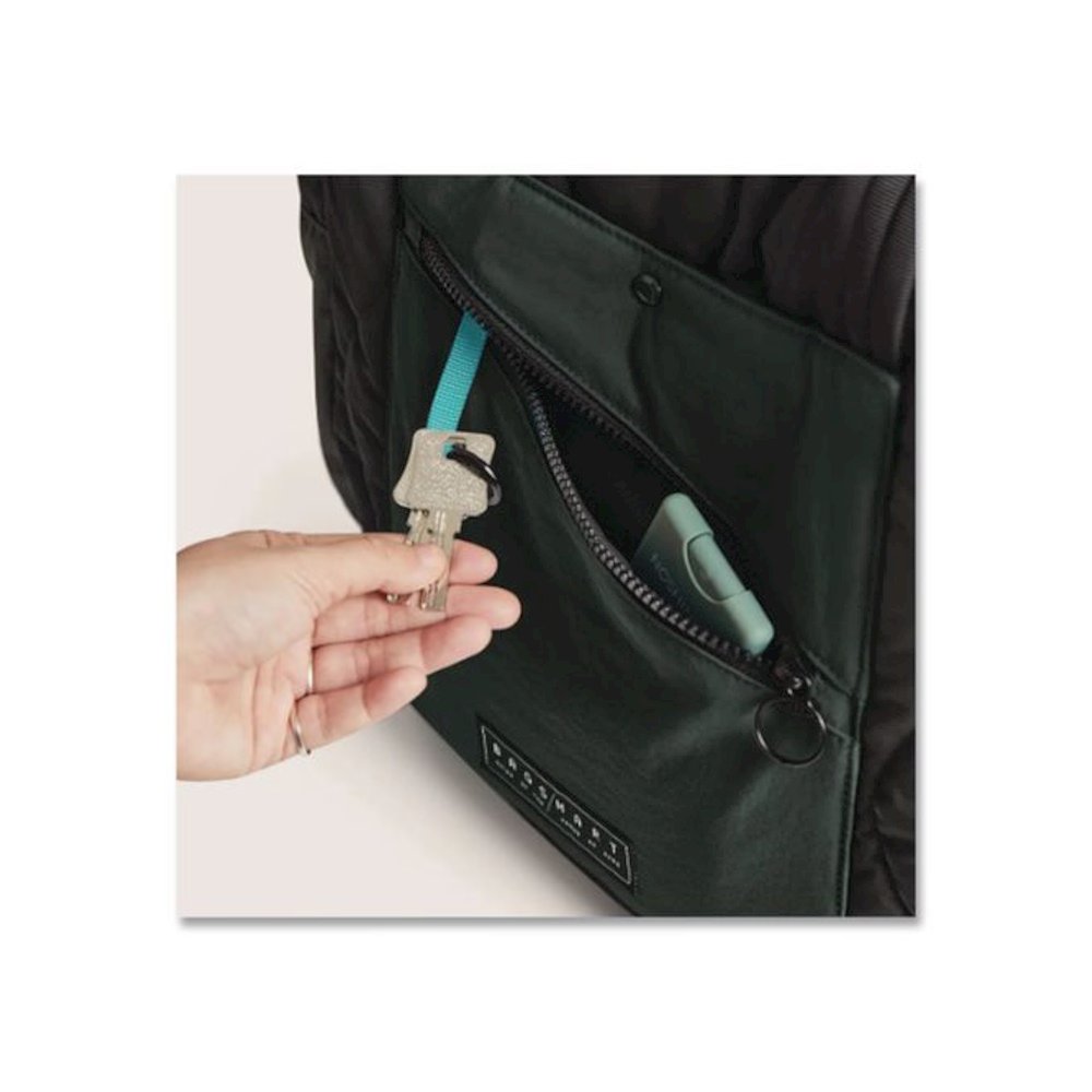 Vega Tote Bag, Fits Devices Up to 15.6", 6 x 15.7 x 14, Black. Picture 5