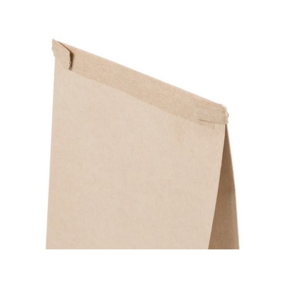 Stand-Up Window Bakery Bag, 4.75 x 2.5 x 9.5, Natural, 500/Carton. Picture 3