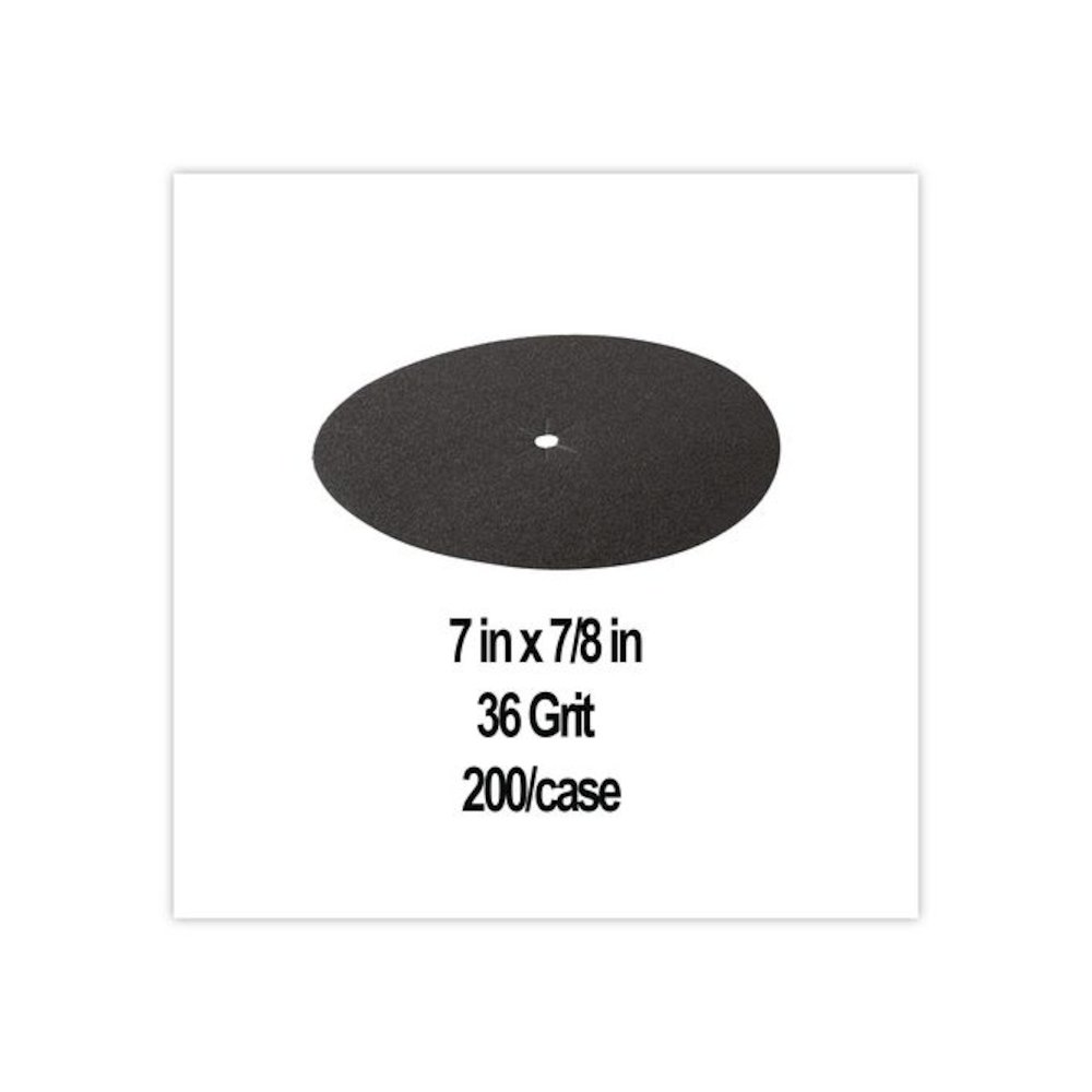Regalite Floor Surfacing Discs, 7" Diameter x 0.88", 200/Carton. Picture 3