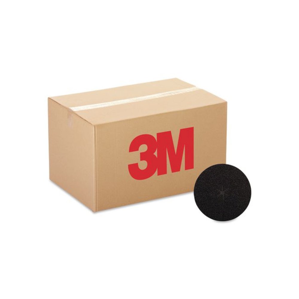 Resinite Floor Surfacing Disc, 7" Diameter, Black, 300/Carton. Picture 1