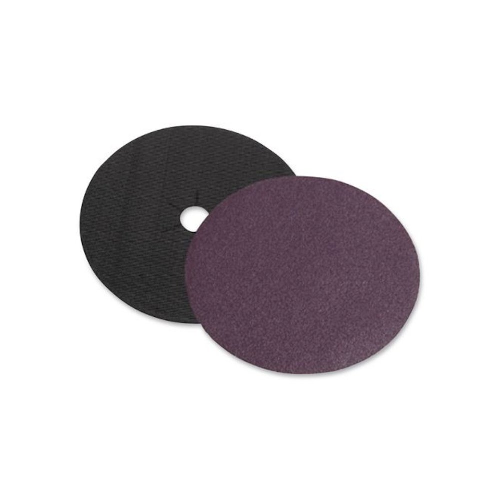Regalite Floor Surfacing Hookit Discs, 7" Diameter, Purple, 200/Carton. Picture 2