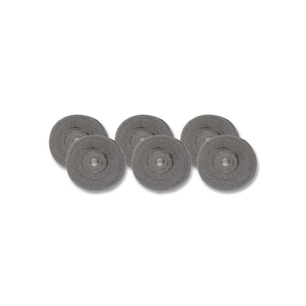Industrial-Quality Steel Wool Reel, #2 Medium Coarse, 5 lb Reel, Steel Gray, 6/Carton. Picture 1