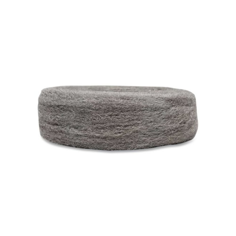 Industrial-Quality Steel Wool Reel, #3 Coarse, 5 lb Reel, Steel Gray, 6/Carton. Picture 3