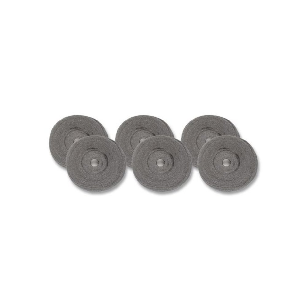 Industrial-Quality Steel Wool Reel, #3 Coarse, 5 lb Reel, Steel Gray, 6/Carton. Picture 1
